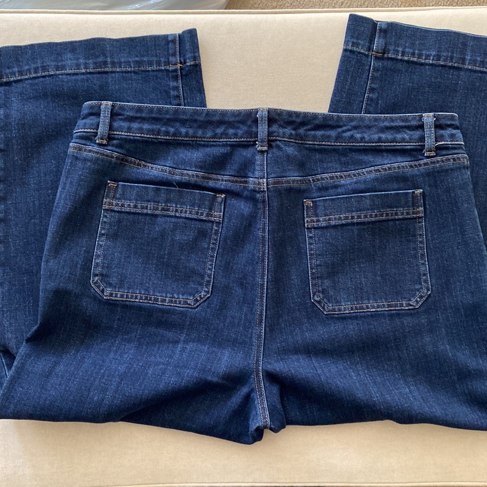 Talbots Dark Blue Ankle Jeans - Picture 4 of 4